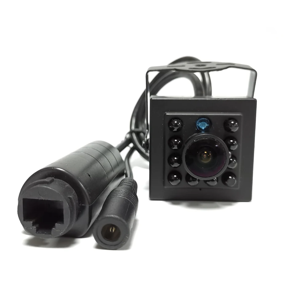 4K Ultra HD 8-МЕГАПИКСЕЛОВА IP камера За помещения H. 265 Onvif Mini Small ВИДЕОНАБЛЮДЕНИЕ за Нощно Виждане IR 940nm POE Камера за Сигурност Вътре в клетка за Клетки . ' - ' . 3