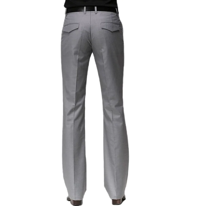 Demisezonnyj Мъжки костюм От мека тъкан Лиоцелл, панталони, Бизнес офис прави панталони, класически и официални панталони, мъжки-Големи размери A48 . ' - ' . 2