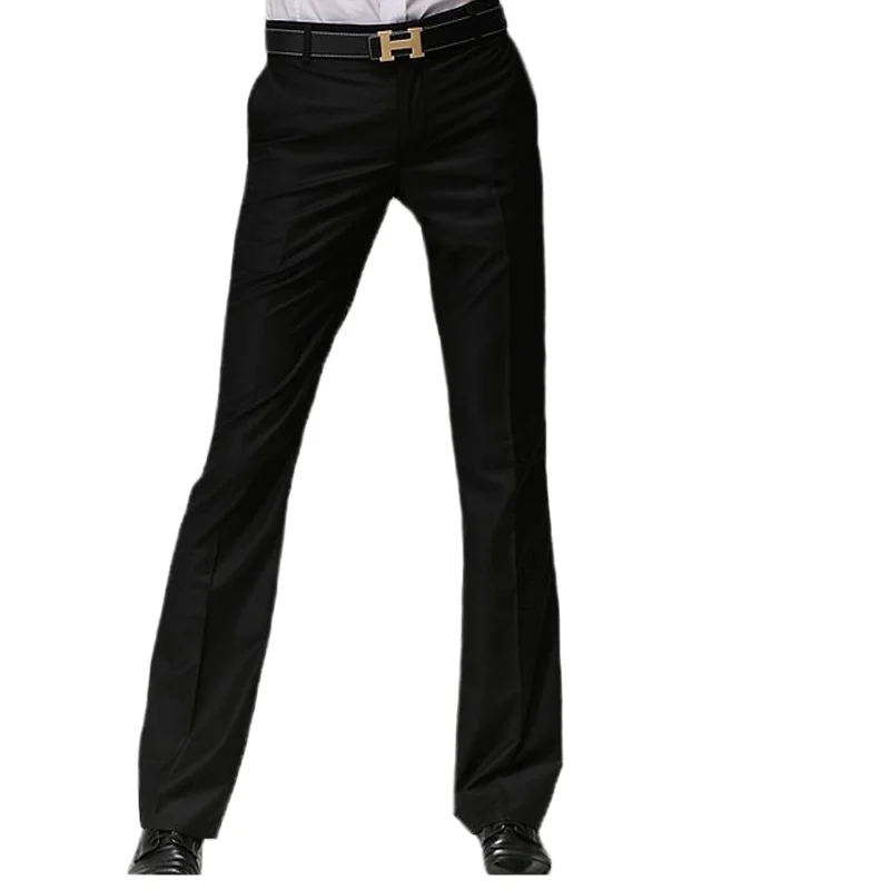 Demisezonnyj Мъжки костюм От мека тъкан Лиоцелл, панталони, Бизнес офис прави панталони, класически и официални панталони, мъжки-Големи размери A48 . ' - ' . 3