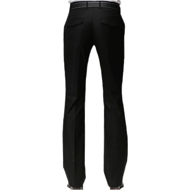 Demisezonnyj Мъжки костюм От мека тъкан Лиоцелл, панталони, Бизнес офис прави панталони, класически и официални панталони, мъжки-Големи размери A48 . ' - ' . 4