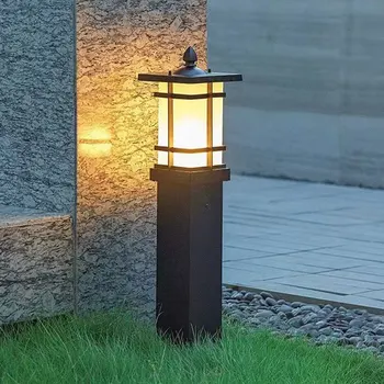Вътрешен двор, градина, Поляна, Открит Водоустойчив Домакински led лампа за вътрешния двор Вили, Озеленяване на светлина за косене на трева