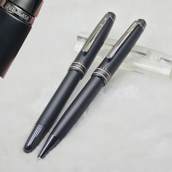 луксозна матова черна Химикалка писалка monte 163 / Роликовая химикалка писалка / Писалка, офис консумативи за бизнеса, бензиностанция дръжки MB
