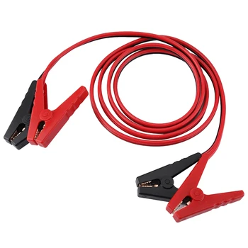 Свързващ кабел с Дължина 2,5 м /98,4 инча, 12-24 В Универсален ABS + Мед, за Лесно свързване на кабел, Кабел за възстановяване след стартиране Диаметър 5 мм/0,2 инча, за Кола