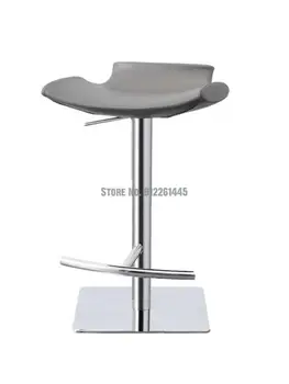 Модерен прост подвижен бар стол домакински лампа луксозен бар стол въртящ се стол за ресторант в минималистичен бар стол