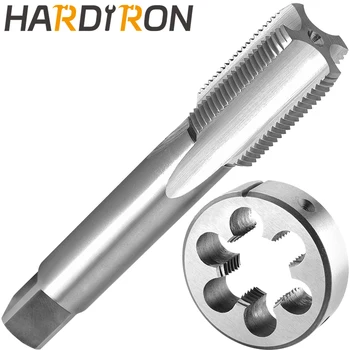 Hardiron M27 X 1,75 Метчик и матрицата Дясната, M27 x 1,75 метчик с машинна резба и кръгла матрицата