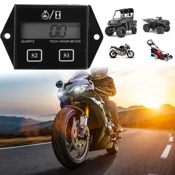 Оборотомер Лесна инсталация; точното проследяване; издръжлив; Повишена точност; LCD дисплей; точното проследяване; Дигитален брояч моточасов за мотоциклет