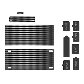 11 бр. Пылезащитная накрайник за игралната конзола, прахоустойчив, калъф, комплект костюми за Xbox Серия S