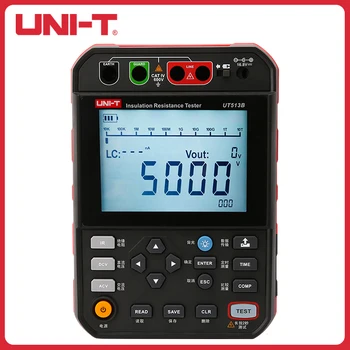 Проверка на съпротивлението на изолацията UNIT UT513B UT513C 5 кВ, Функция за сравнение на измерванията таймер, съхраняване на данни