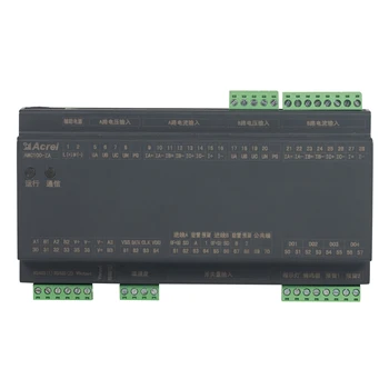 Монитор разпределение на адаптер за DIN-шина: Acrel AMC100-ZA Сигнални клеми за храна, за ток, за изтичане на информация в центъра за обработка на данни