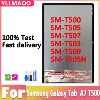 Оригинал За Samsung Galaxy Tab A7 10,4 (2020 г.) SM-T500 T505 T507 LCD дисплей със Сензорен екран и Сензорен стъкло, Дигитайзер в събирането на