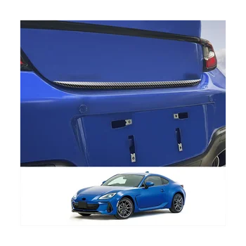 Автомобилно бижу на багажника от въглеродни влакна, аксесоари за автомобили за външно покритие на багажника Subaru Brz Zd8 2021-2023