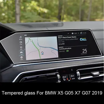 Защитно фолио От Закалено Стъкло За BMW X5 X6 X7 G05 G06 G07 2019 2020 Авто Навигационния Екран Протектор на Арматурното Табло