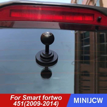 Дръжка задна врата на багажника на колата, модифицирана стъклена дръжка на задната врата, стикер за външен дизайн на стари автомобилни аксесоари Smart Fortwo 451