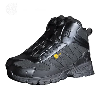 Градинска износостойкая нескользящая обувки за бойна подготовка, тактически военни обувки, мъжки демисезонные ловни високи обувки за катерене
