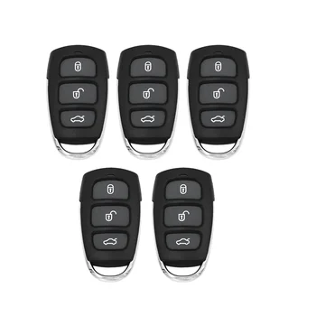 5 бр. KEYDIY В20 3 + 1 Универсална 4-Бутон Автомобилен ключ на серия Б KD с дистанционно управление за KD900 KD900 + URG200 KD-X2 за Hyundai Kia