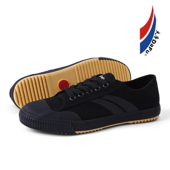Оригиналът на обувки за Шаолиньского кунг-фу Dafu Подобрена версия на Мъжки Маратонки Дамски Напълно черен Обувки