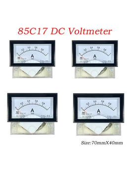 85c17 панелен волтметър dc напрежение 5, 10, 15, 20, 30, 50, 100, 250, 300, 450, 1000 V.