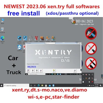 2023.06 Xentry Пълно софтуер DAS, Vediamo, D. TS,W. IS, ЕПК, за да се MB STAR C4 C5 C6 Диагностично софтуер за Openport 2.0 Безплатен монтаж