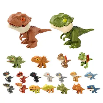 Кусающий ръка Динозавър, играчка-динозавър, кусающий пръст, играчка-динозавър, Прекрасна играчка-динозавър, Фигурки на динозаври, кукли с глава на динозавър, Набор от играчки за