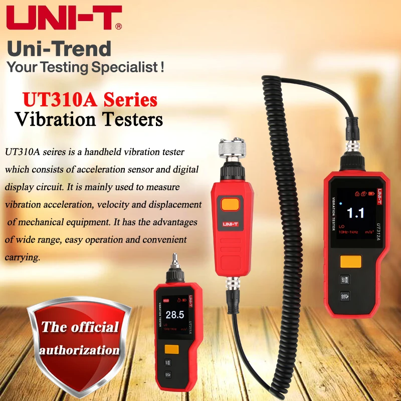 Много точни цифрови вибротестеры UNIT UT311A UT312A; Измерване виброускорения/speed/движите . ' - ' . 0