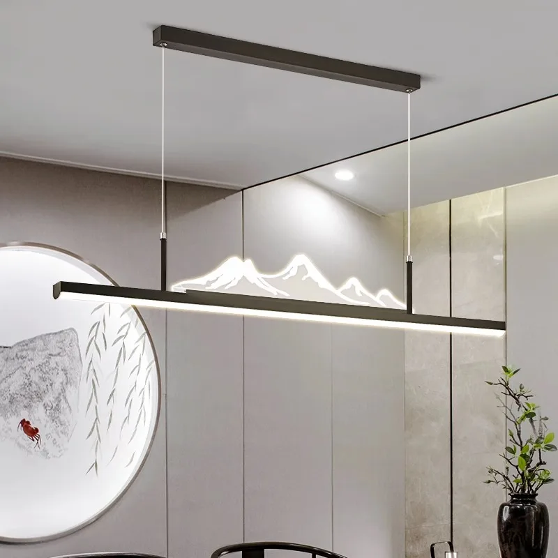 Модерният домашен интериор трапезария окачен лампа за осветление в помещение на тавана лампа, окачена лампа лампи за дневна . ' - ' . 2