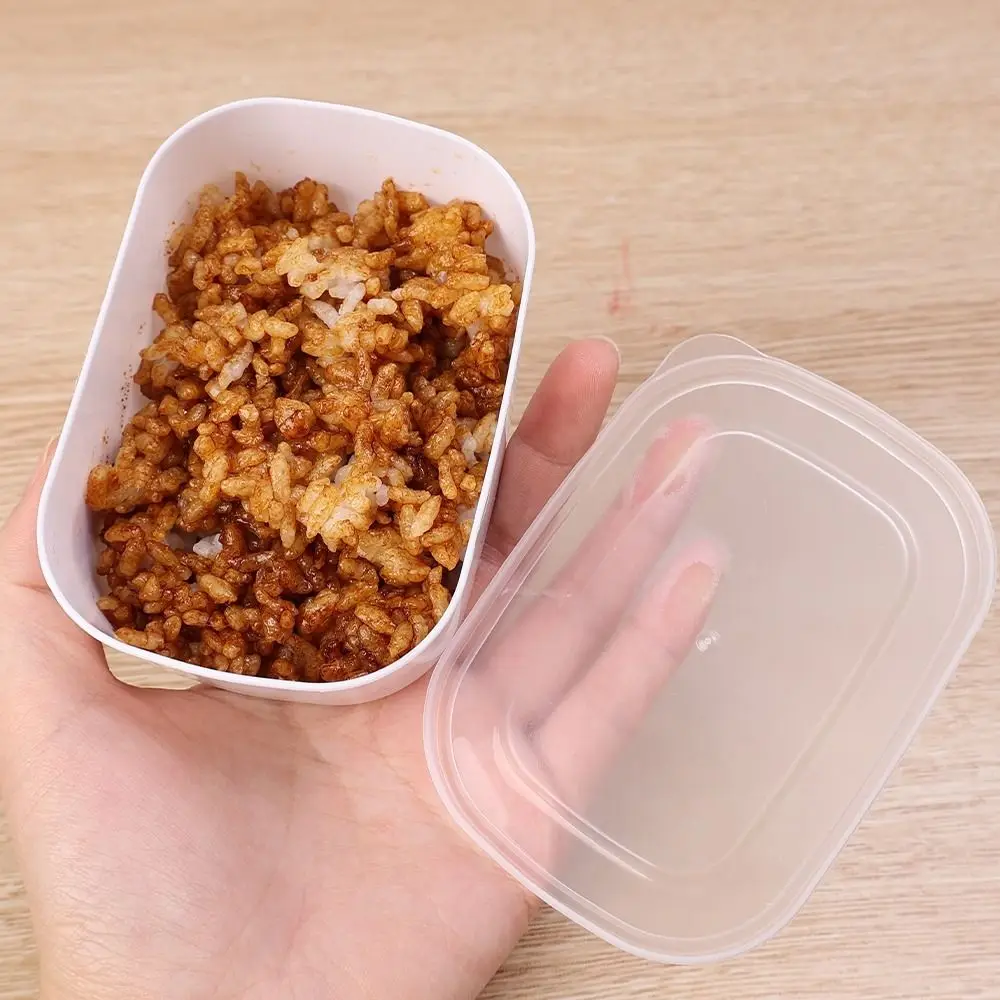 Преносим правоъгълен обяд-бокс за един студент, работник офис, Кутия за съхранение на отчетливи продукти, кутия за пакетиране на ориз, Сортиране на зърна за обяд, Кутия за запечатване . ' - ' . 2