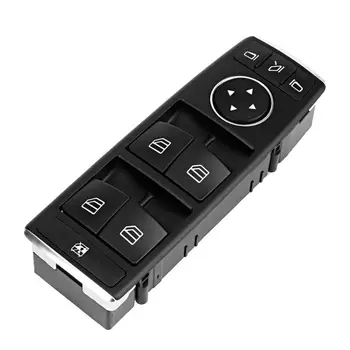 Черен бутон за включване стеклоподъемника кола за Mercedes Benz W204 2128208310